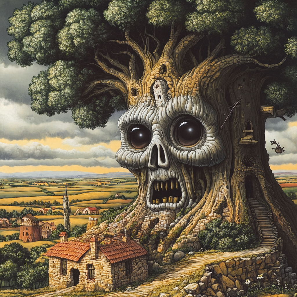 Jacek Yerka Midjourney AI style | Painters | Midlibrary