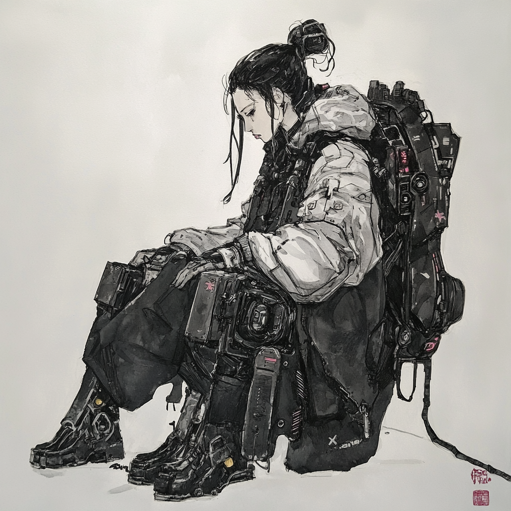 Xu Bing Midjourney AI style | Sculptors + Installation Artists | Midlibrary