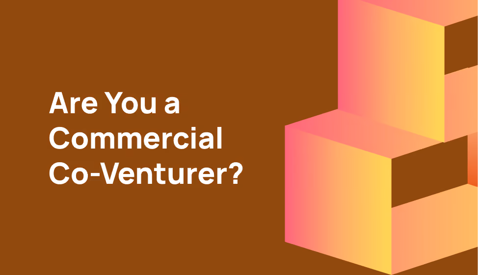 Are you a commercial co-venturer (CCV)?