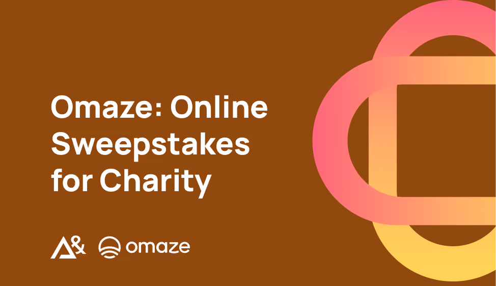 Omaze: online sweepstakes for charity
