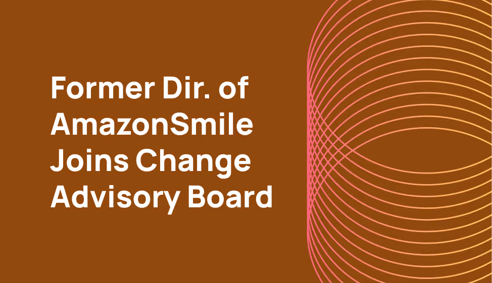 Former Director of AmazonSmile Sachin Shah joins Change advisory board