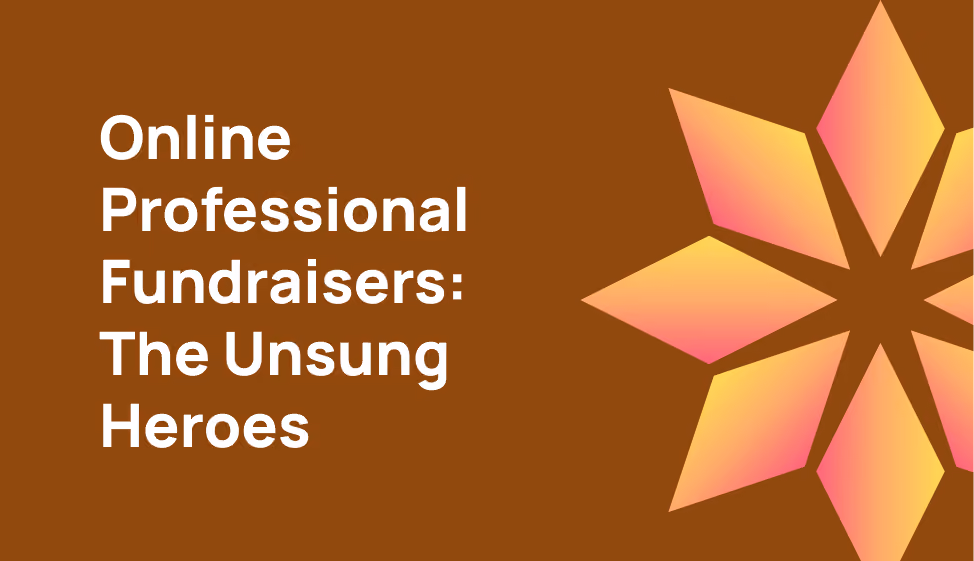 Online professional fundraisers: the unsung heroes for nonprofits