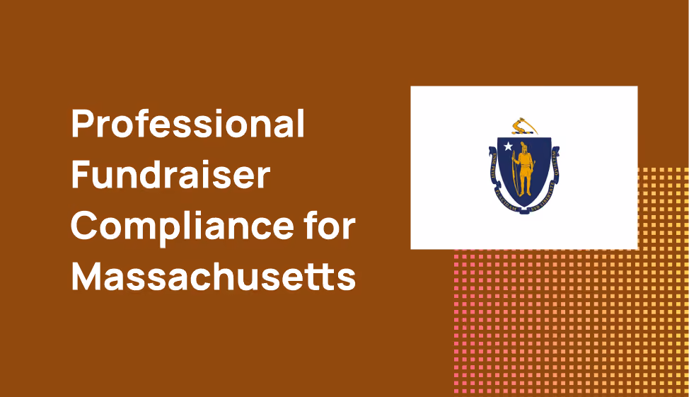 Massachusetts & Professional Fundraiser Compliance Requirements