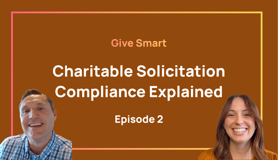 Give Smart: Charitable Solicitation Compliance Explained | Episode 2 with Nathan Thomas of Copilevitz, Lam & Raney