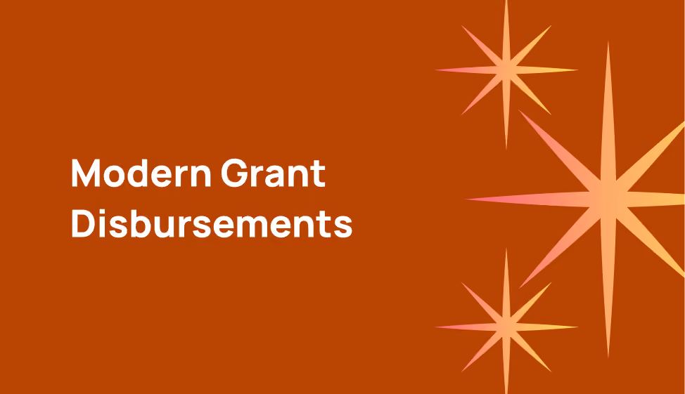 Modern Grant Disbursements: Why It's Time to Move Beyond Paper Checks