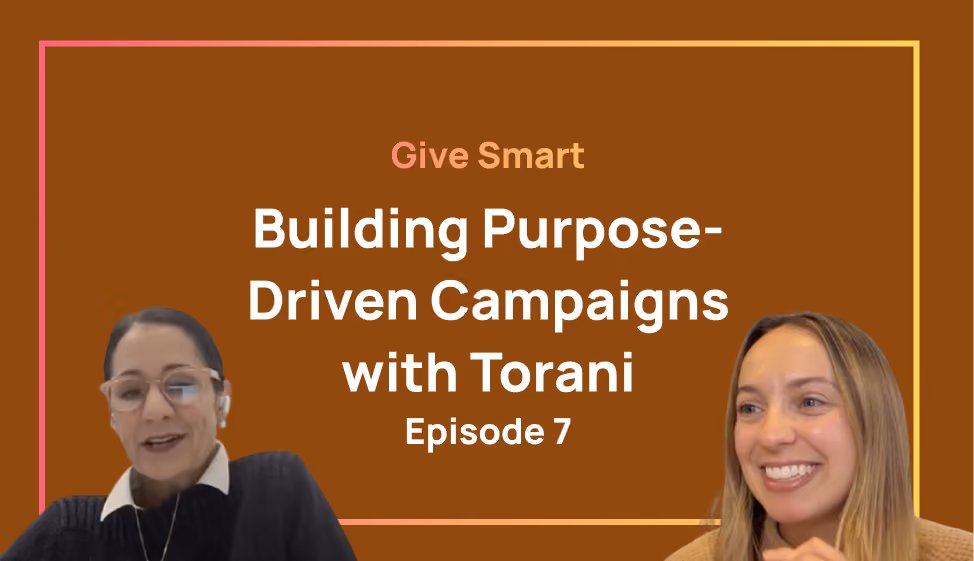 Give Smart: Building Purpose-Driven Campaigns | Episode 7 with Stacy Cooper Dent of Torani