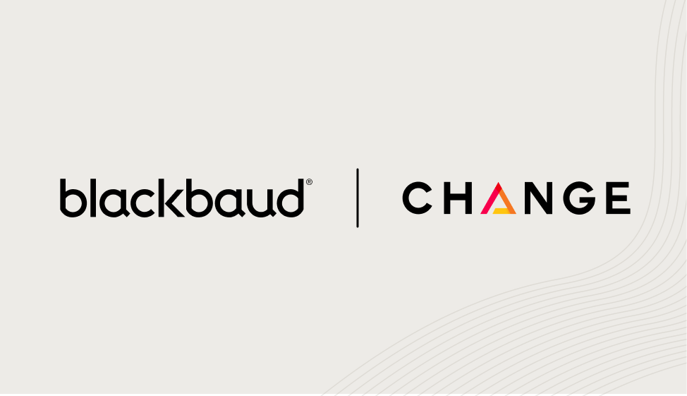 Blackbaud Partners with Change, a Donation Technology Platform
