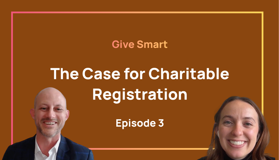 Give Smart: Why charitable registration matters