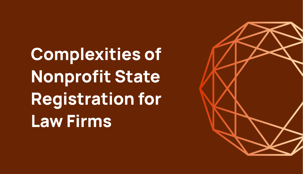 Nonprofit state registration for law firms