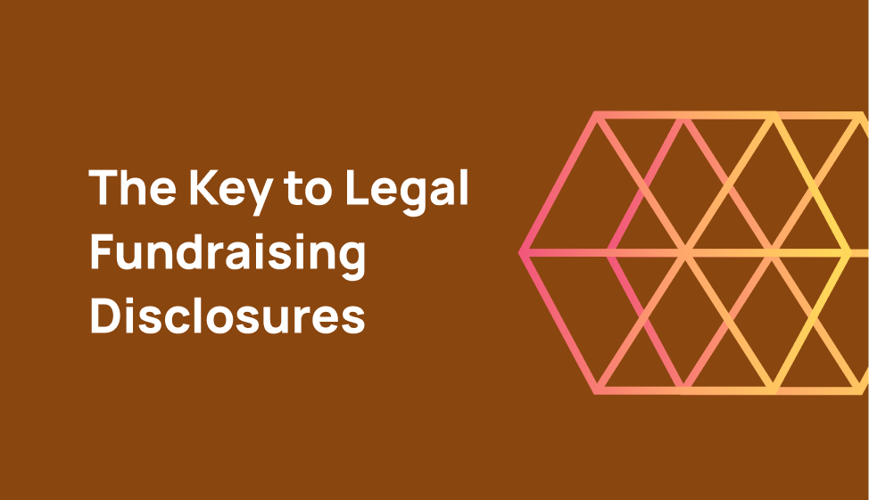 Fundraising disclosure requirements for online campaigns