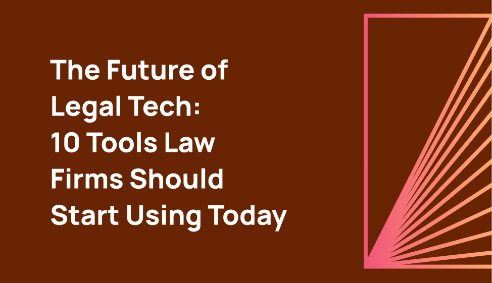 Ten legal technology tools for law firms