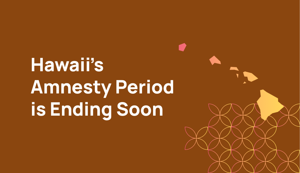 Hawaii charity filing amnesty deadline: October 31, 2026