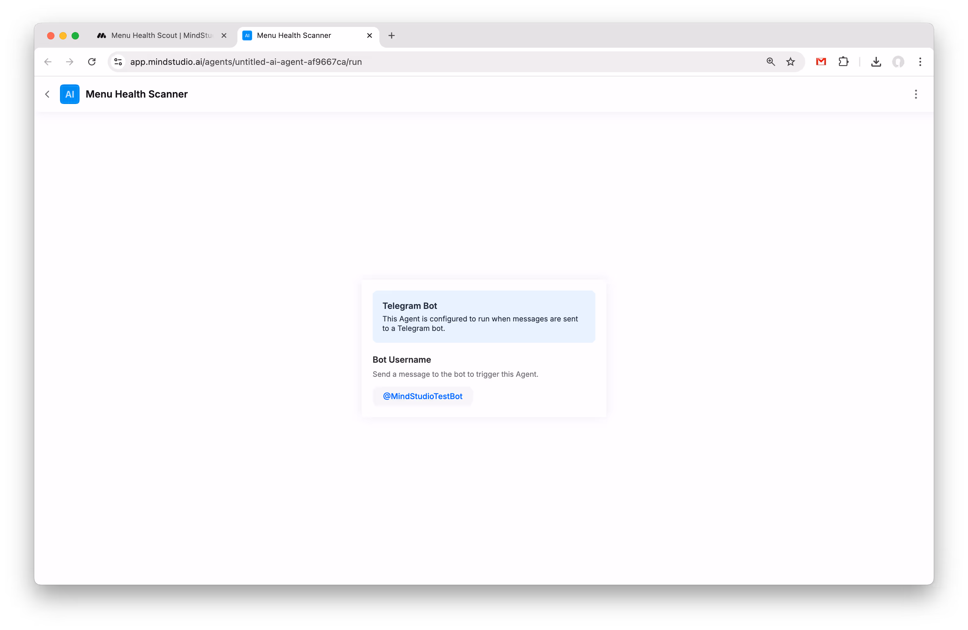 MindStudio Agent is published and ready for anyone to use