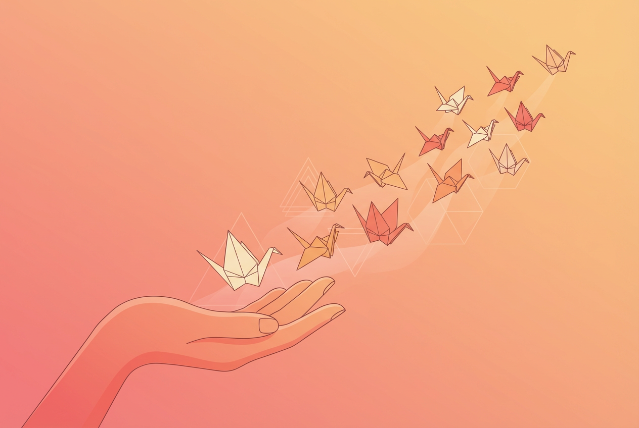 A stylized illustration