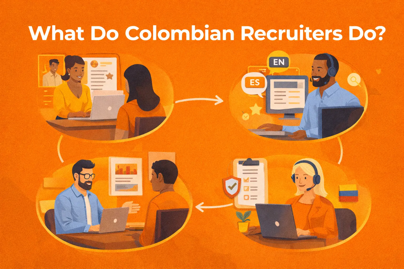 what do colombian recruiters do