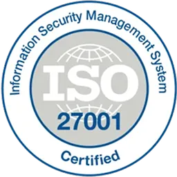 ISO 27001 certified