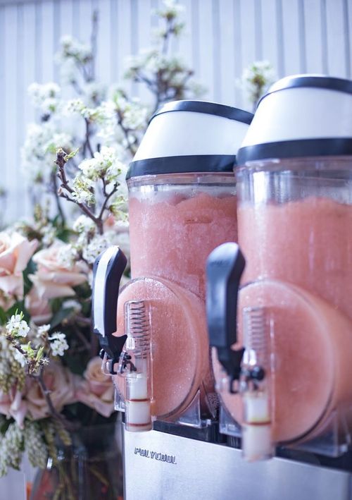 slushie machine - side profile