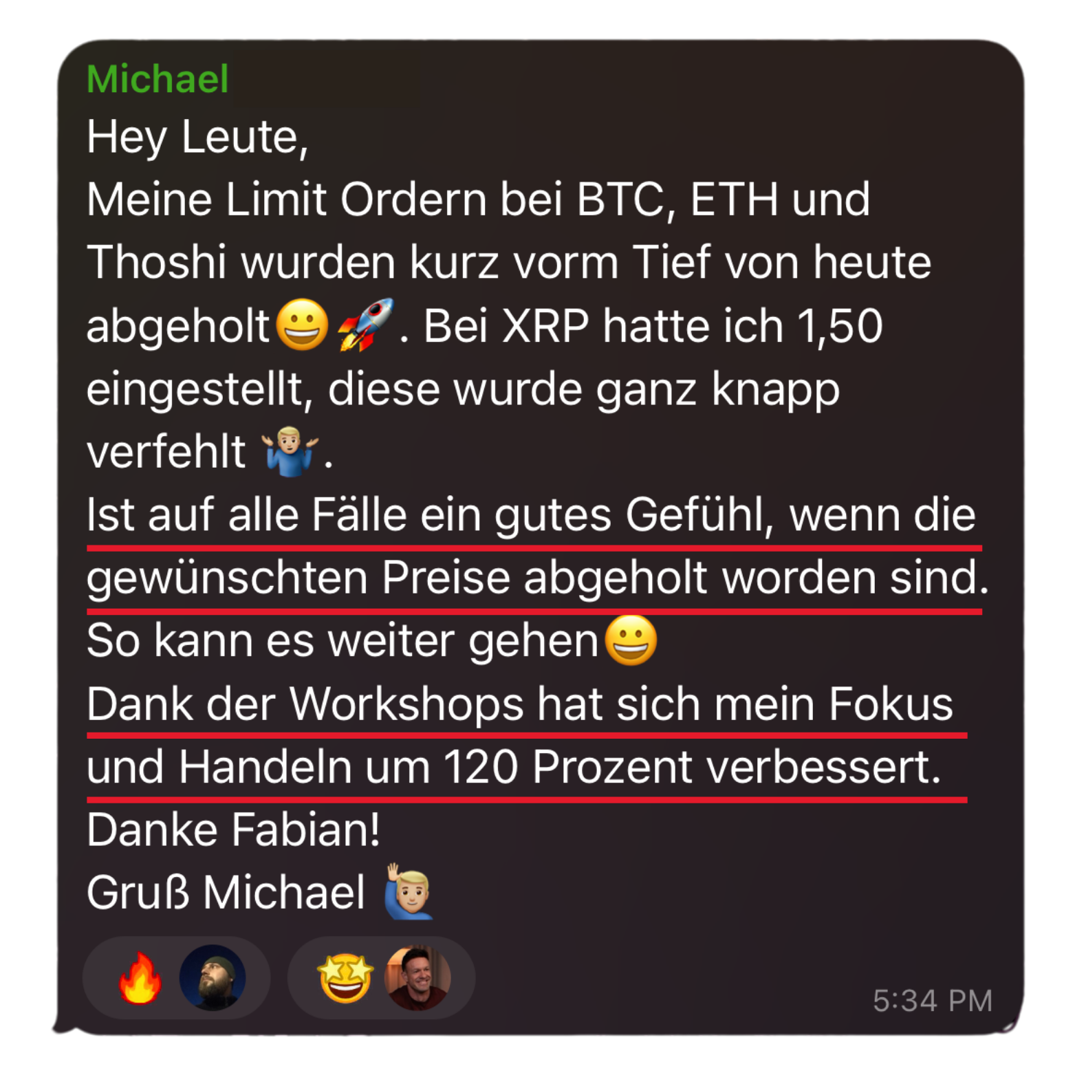 Fabian Ritter Bewertung