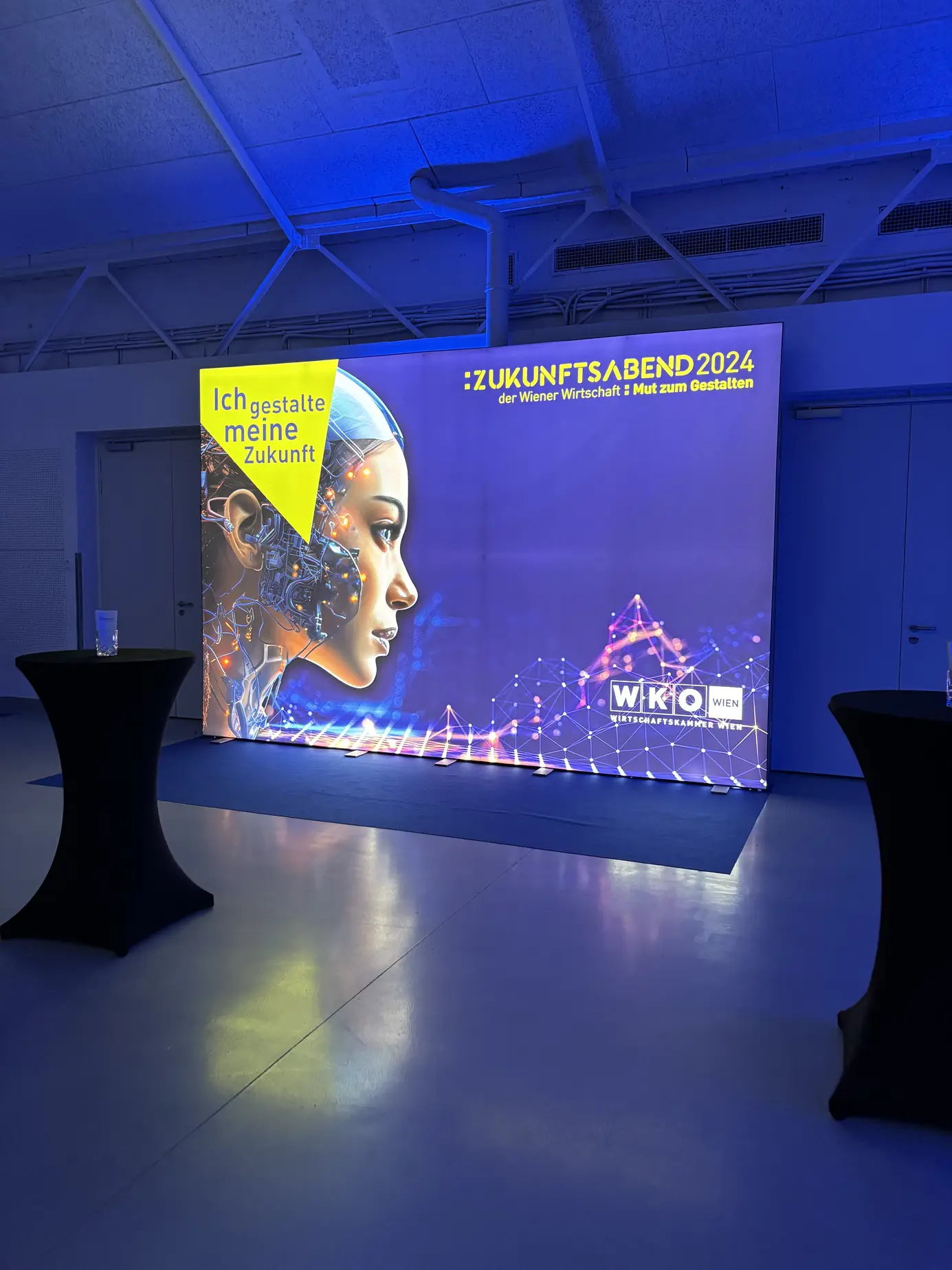 AI Magic Mirror im Einsatz beim WKW Zukunftsabend