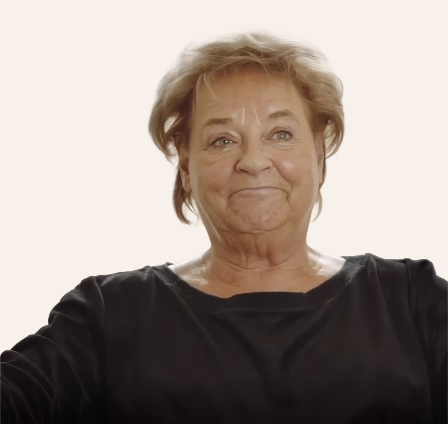 Eva, pasient hos Åreknuteklinikkene