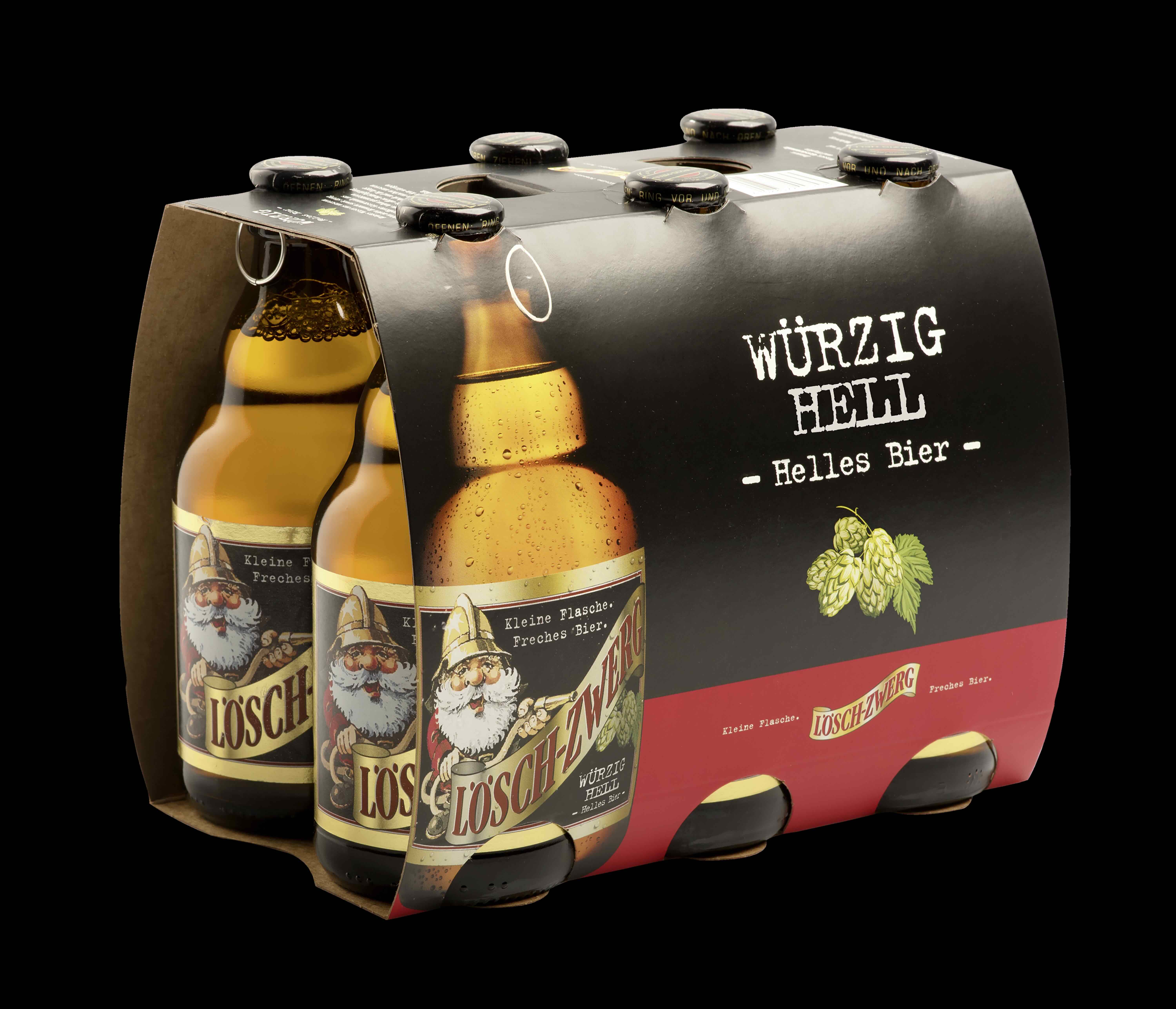 Sixpack der Sorte Würzig Hell
