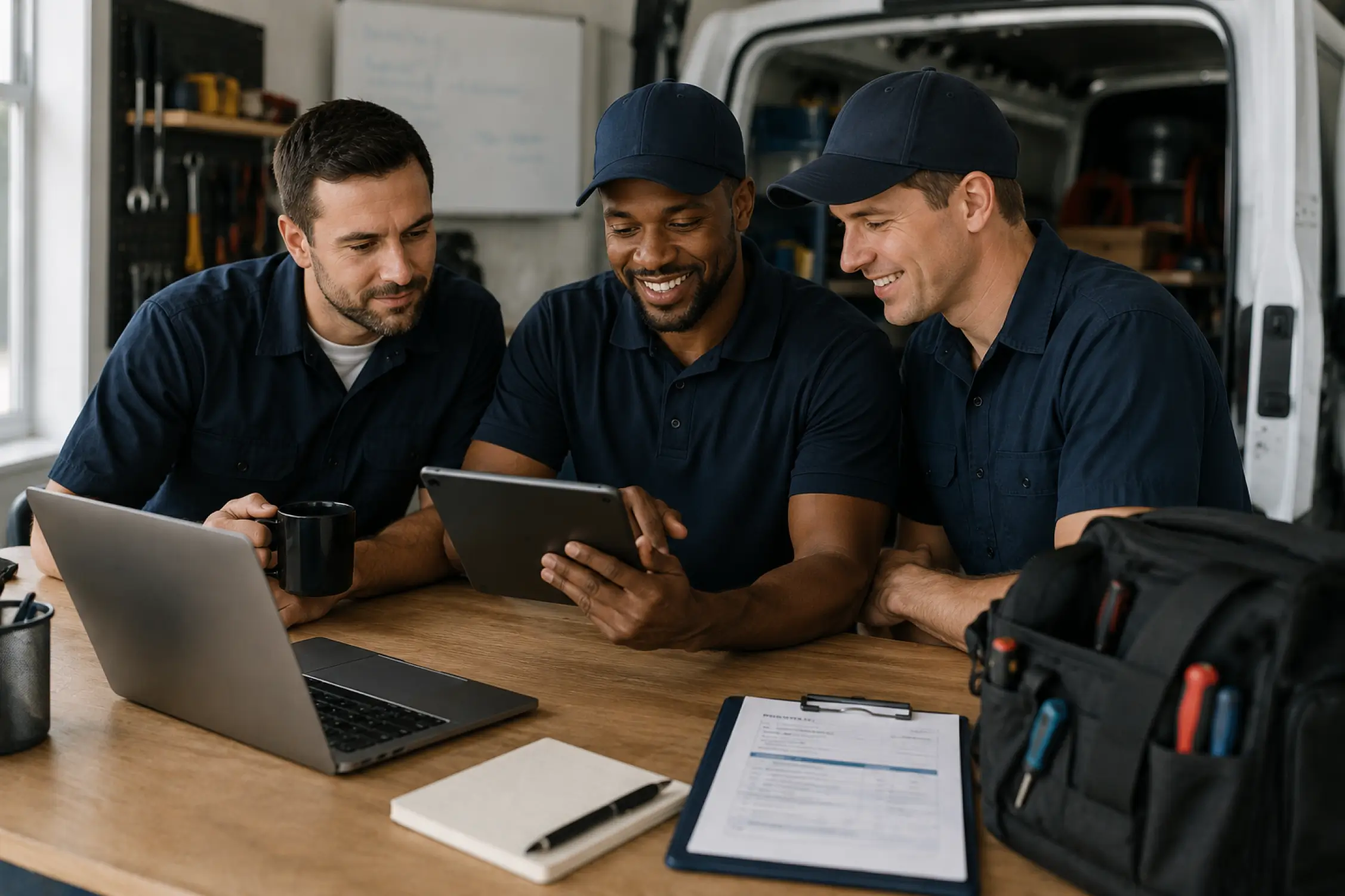 A crew getting started without a training program or migration