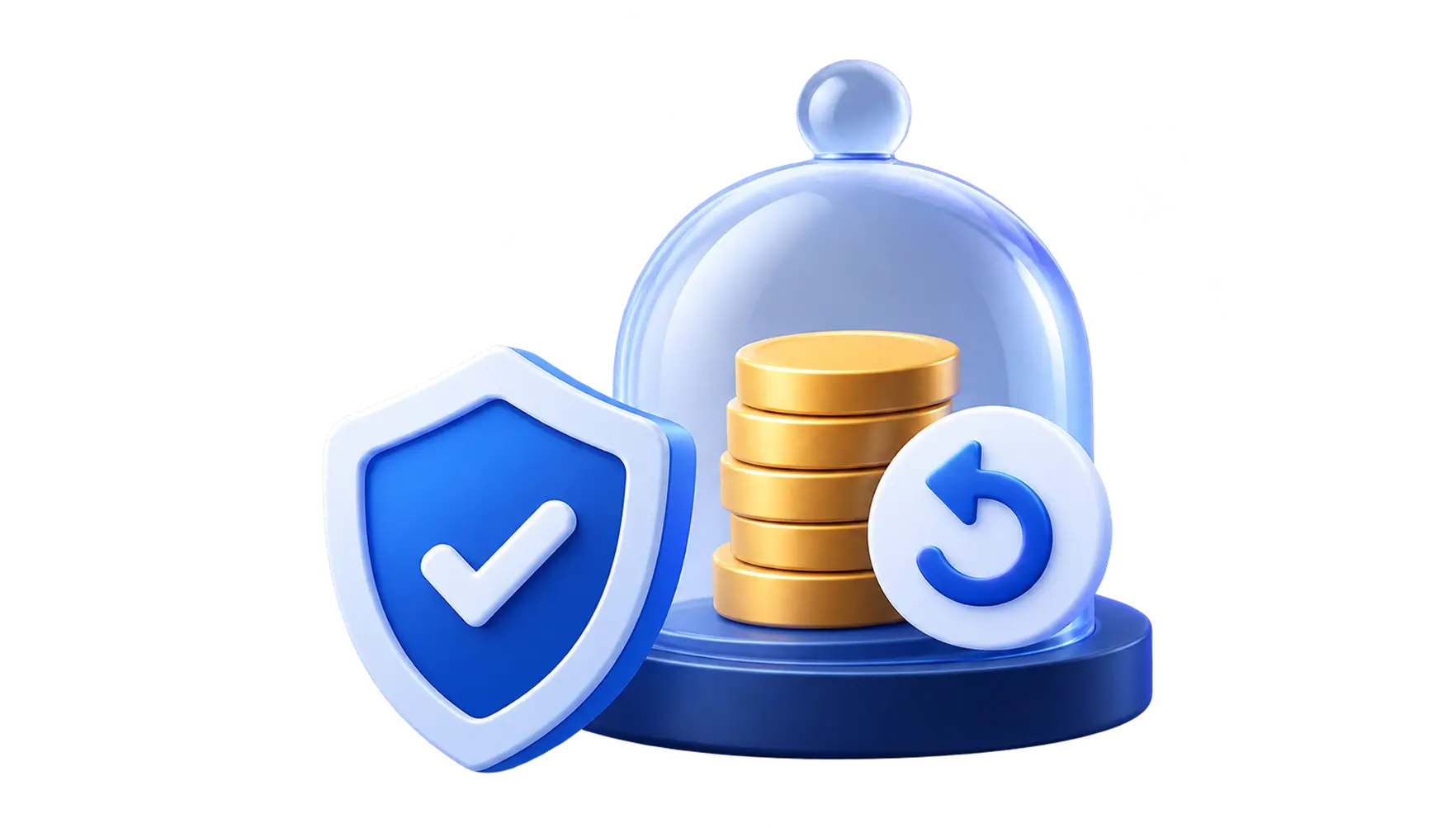 A protected payment held securely until the customer confirms the job