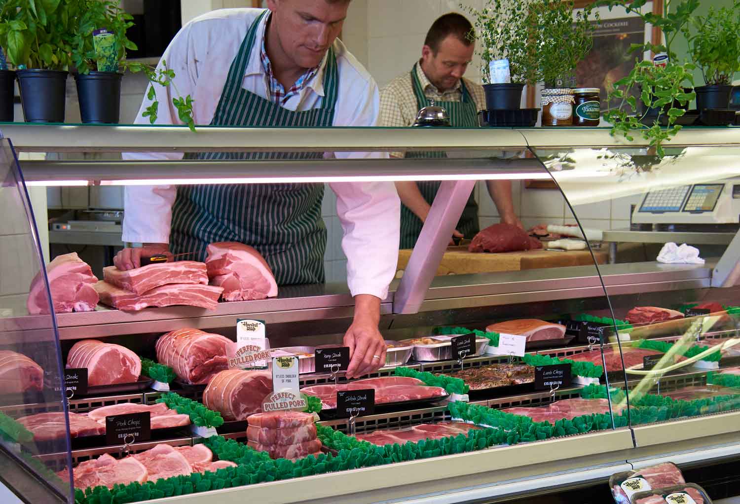Butchers at Top Barn Farm Worcester 