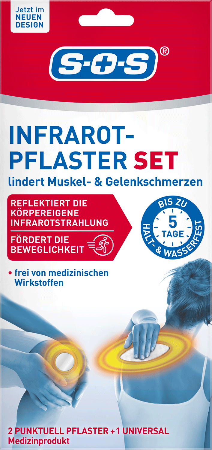 SOS Infrarot-Pflaster SET