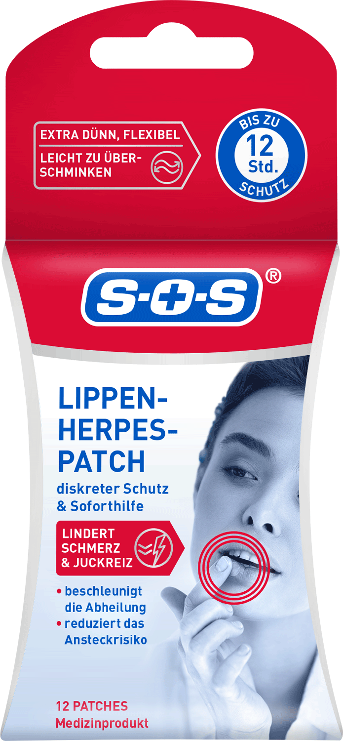 Lippen-Herpes-Patch