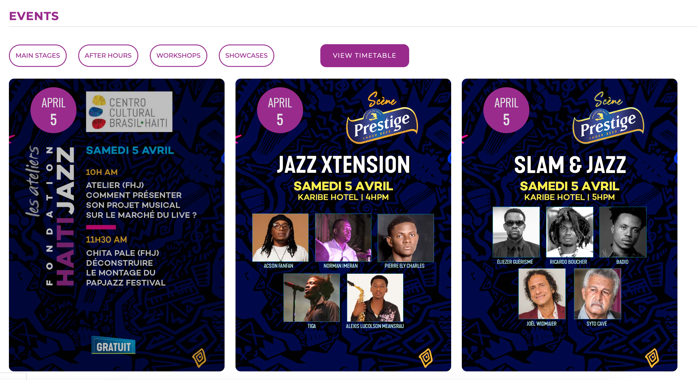 A screenshot of web page