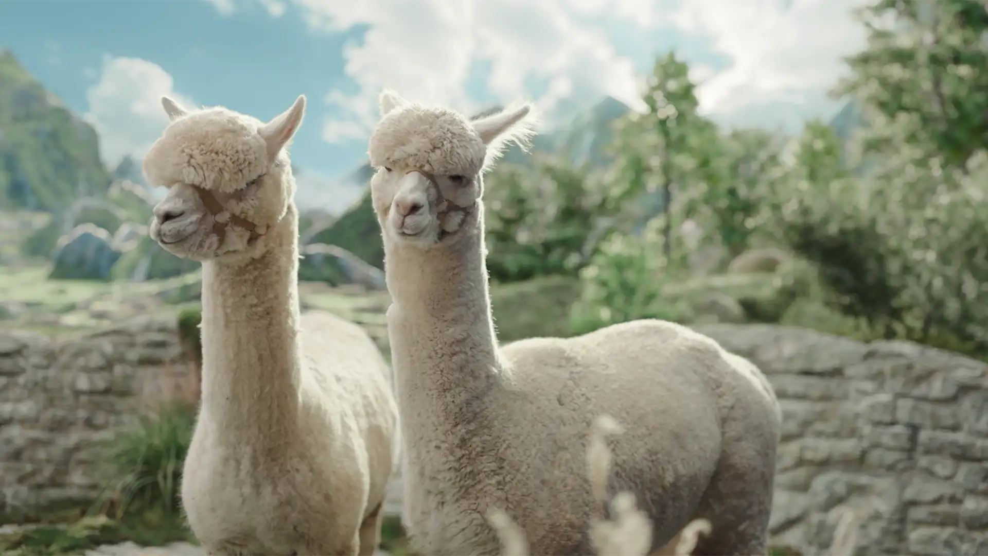 Still from travel marketing campaign