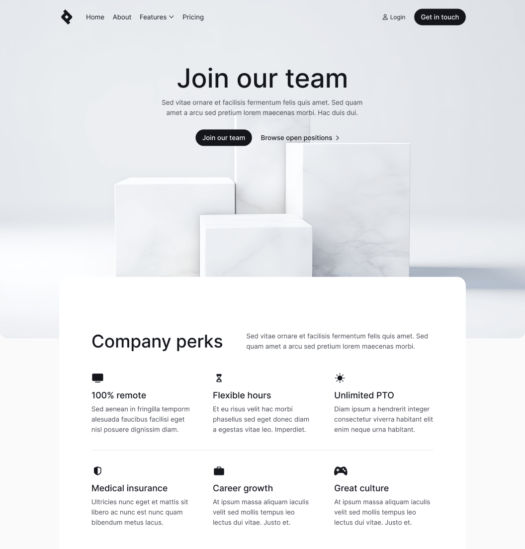Bnkify X - Careers Page - Bank And Fintech Webflow Template