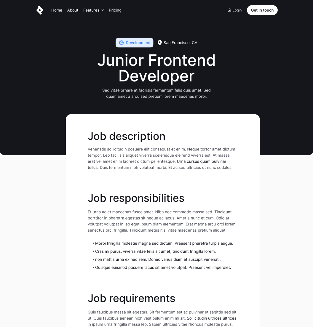 Bnkify X - Career Single Page - Bank And Fintech Webflow Template