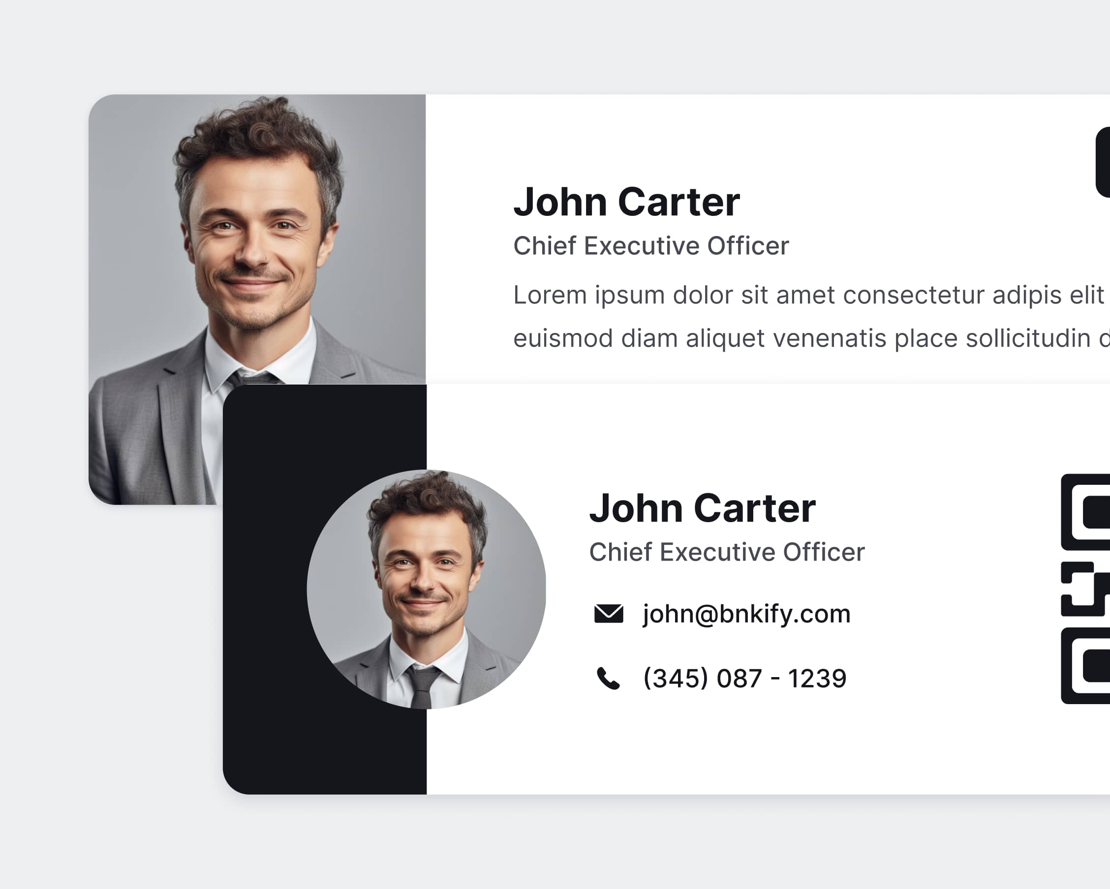 Bnkify X - Email Signature - Bank And Fintech Webflow Template