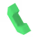 A green phone icon with a black background.