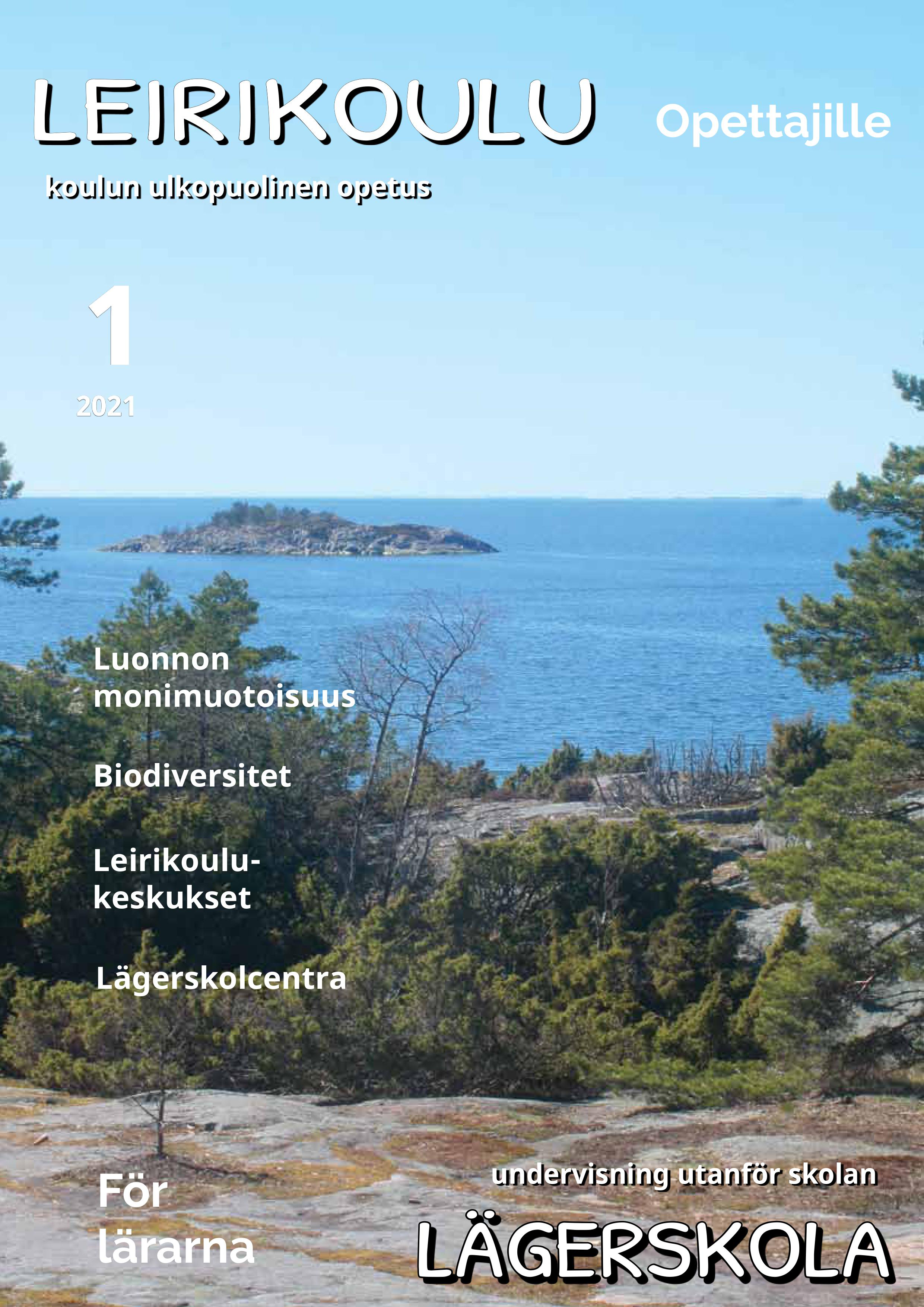 Lägerskoltidningen 2021 1 – pärm