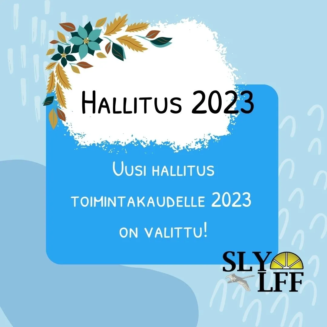 Uusi hallitus toimintakaudelle 2023 on valittu!