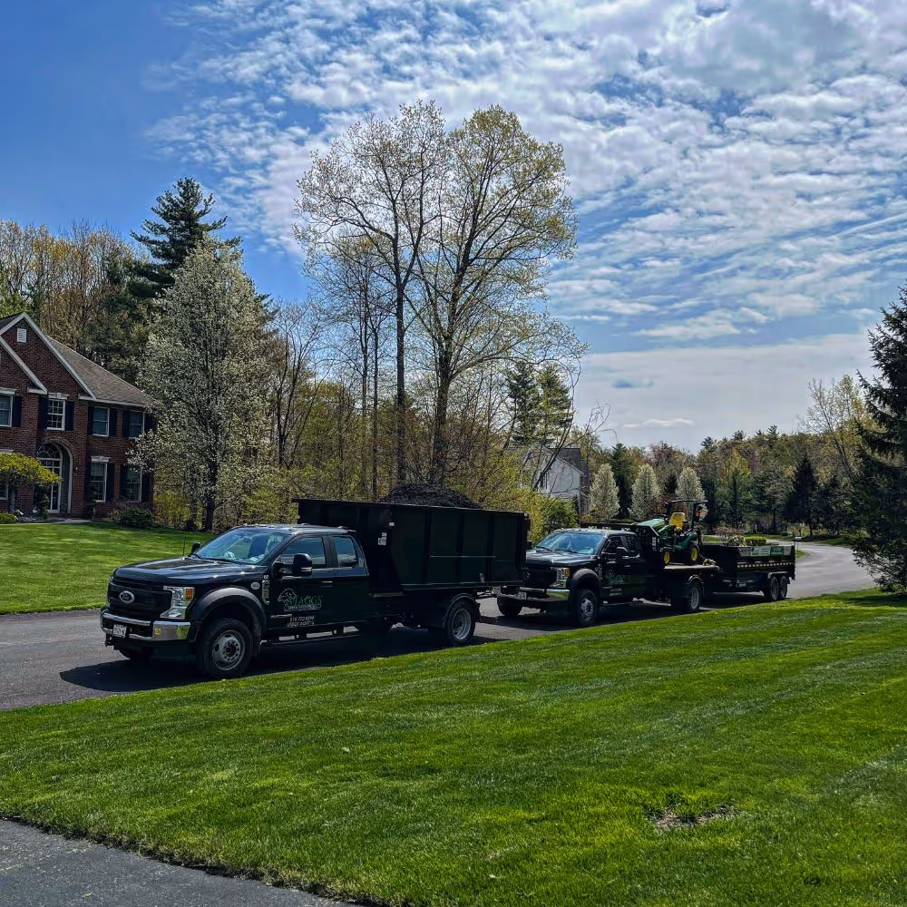 Maggs landscaping trucks