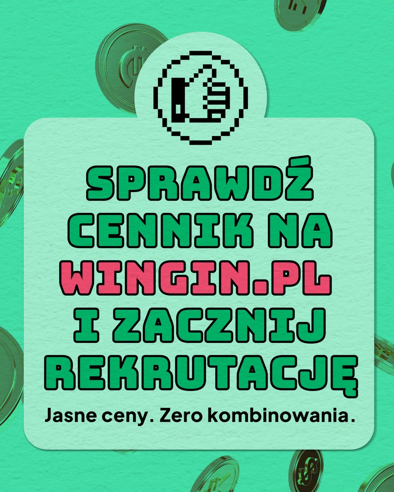 Kreacja Wingin: sprawdź cennik i zacznij rekrutację