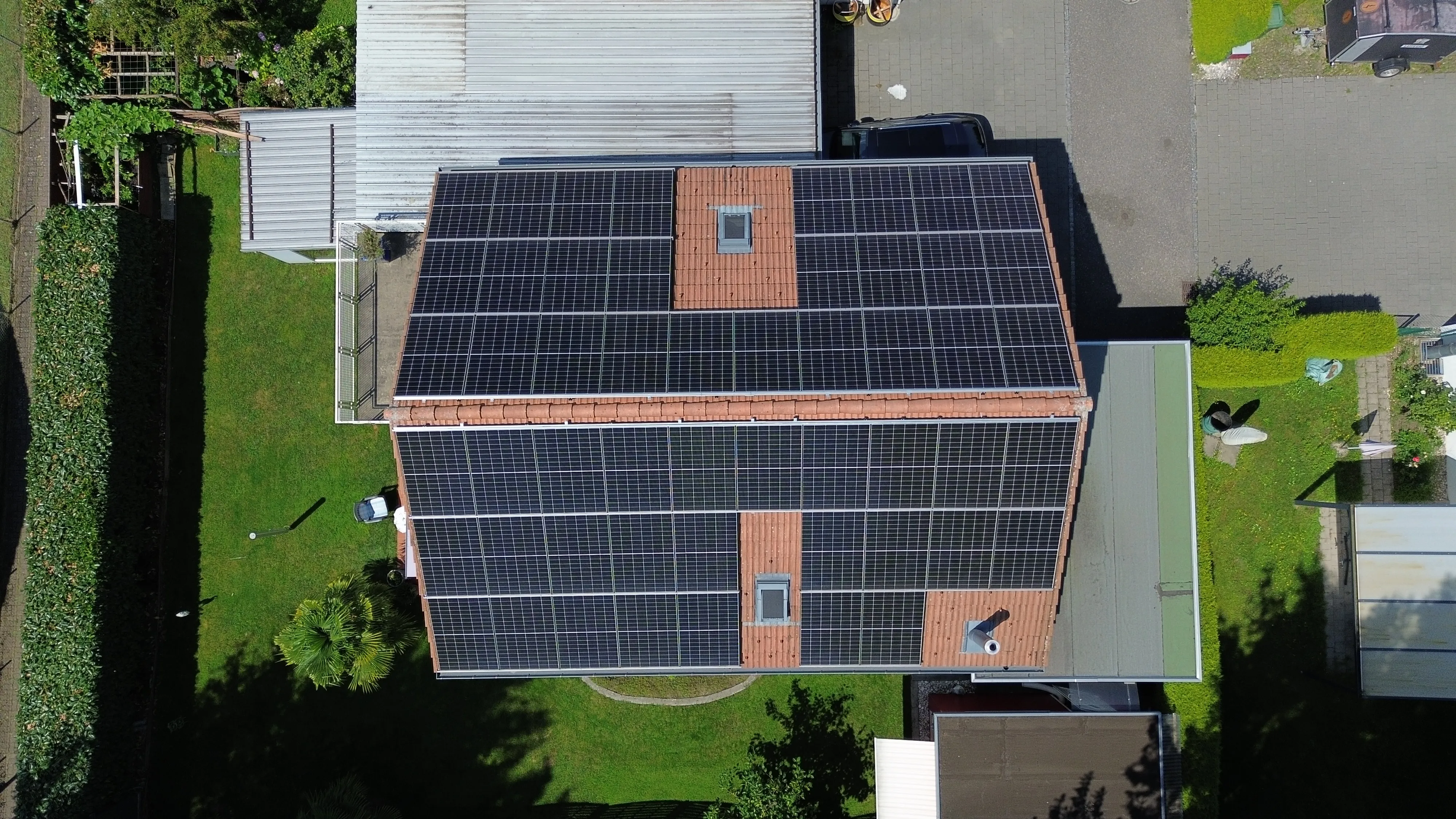 Aufdachanlage in Kriegstetten