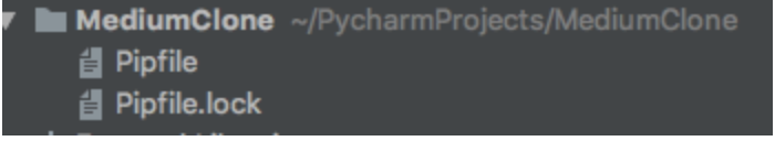 medium clone pipfile