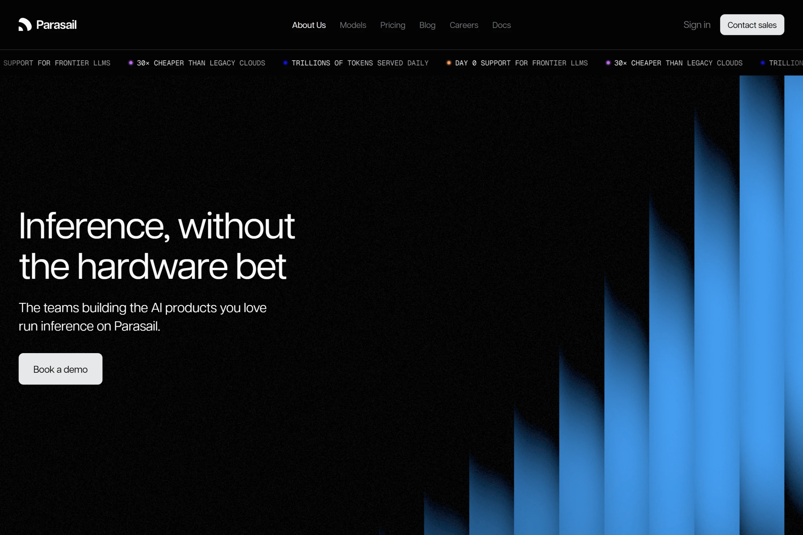 A screenshot from a case study 