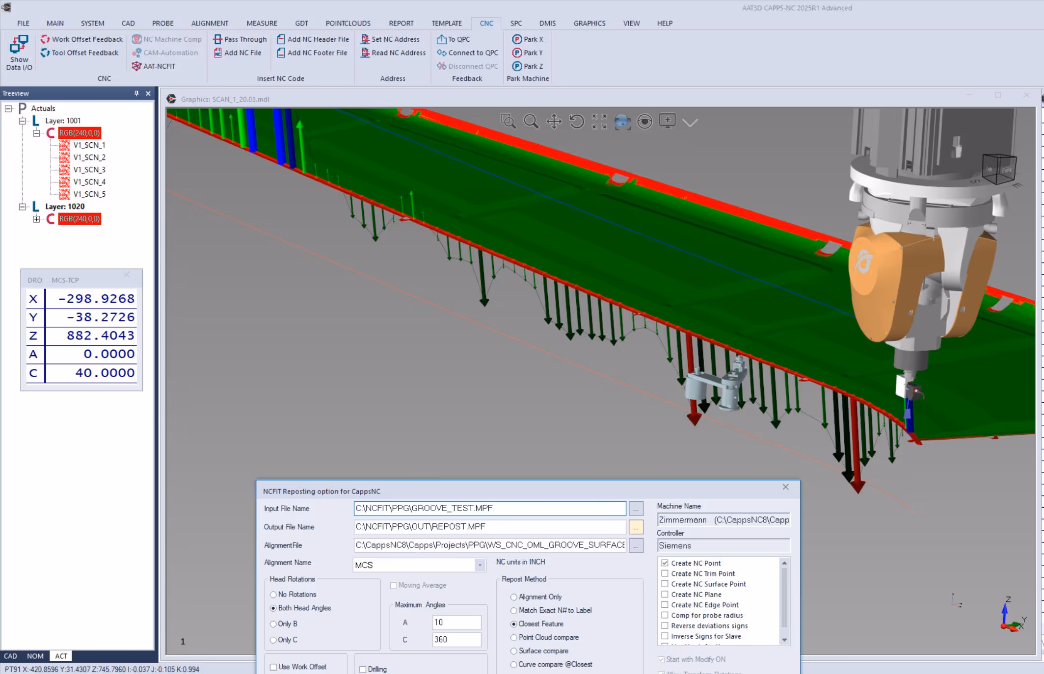 CAPPS-NC CNC Inspection NC-FIT edge