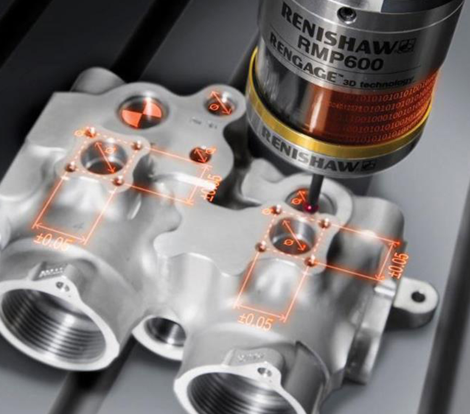 On-Machine Metrology Renishaw RMP600 Probe