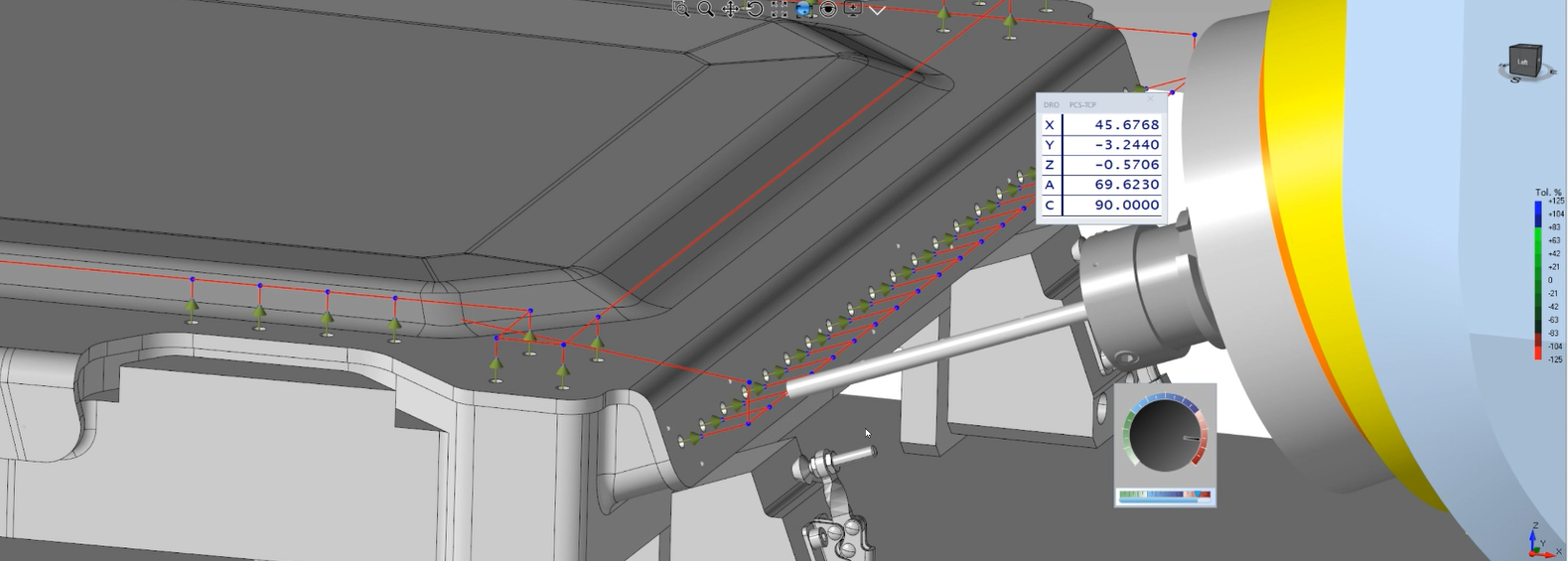 CAPPS-NC On-Machine Measurement Software Screenshot