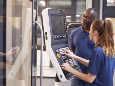 cnc training on dmg mori machine