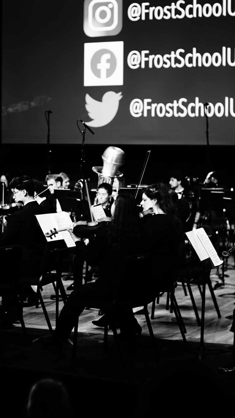 A black and white photo of Georgia in FSO.
