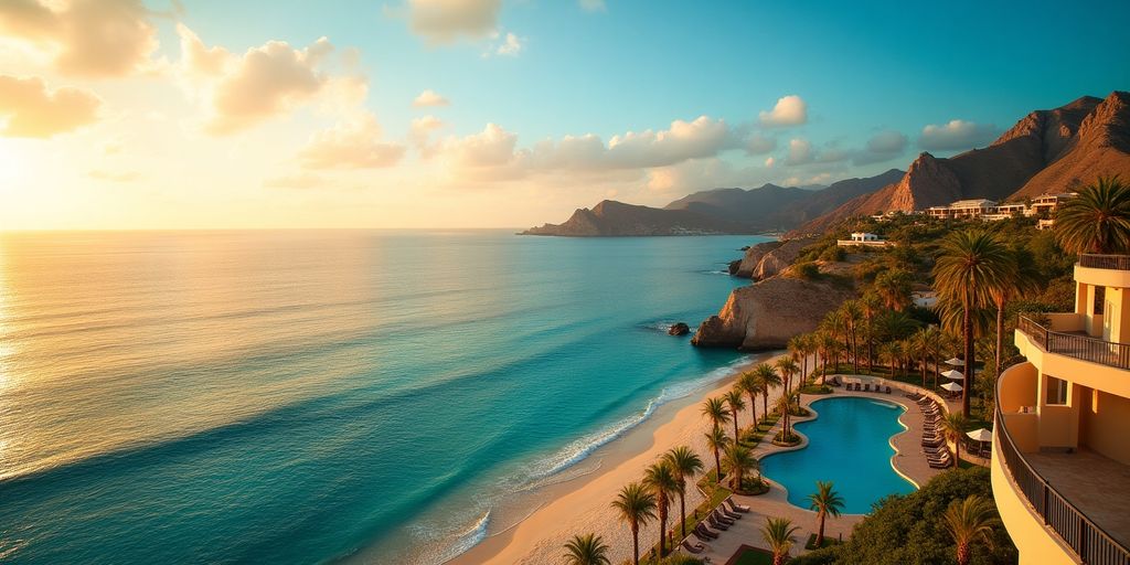 Luxury oceanfront villas at Grand Solmar Los Cabos.