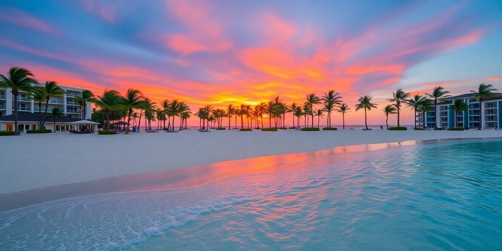 Luxurious beachfront view at Riu Baja California Cabo.